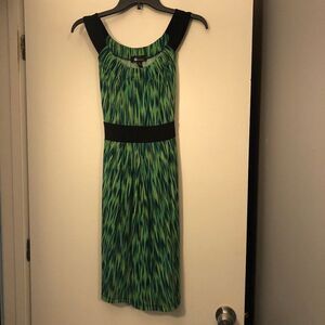 Women’s ABStudio Green and black sleeveless small